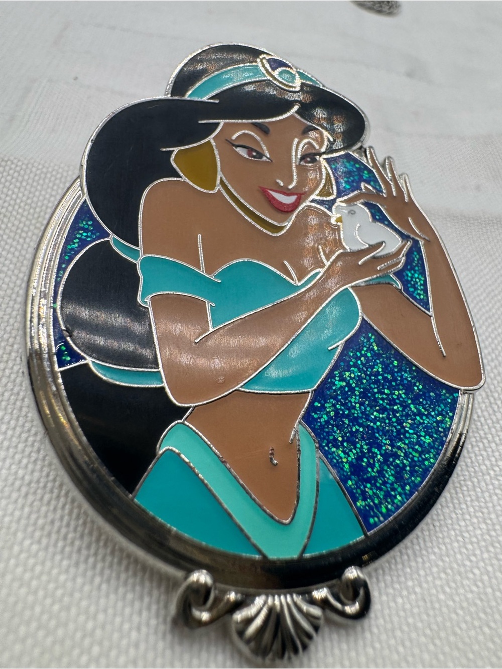 Disney Jasmine with Dove 2025 Princess Glitter Collection